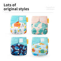 HappyFlute OS Cloth Diapers Reusbale &amp; Washable Night AIO Baby Nappy Waterproof cloth nappy fit 0-2 years 3-15kg baby