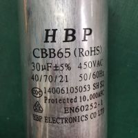 Capacitor(คาปาซิเตอร์) สำหรับแอร์ 30ไมโคร/450V เกรดA