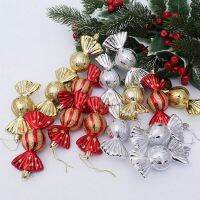 Christmas Colorful Electroplating Candy Pendants Xmas Oranments Christma Tree Hanging Decor Marry Christmas Decor For Home 2022