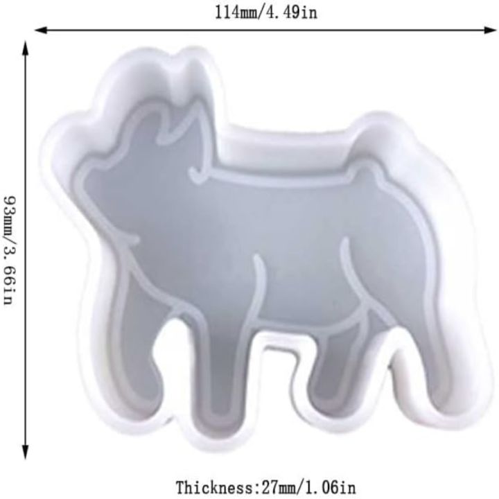 oak-สีขาวขาว-แม่พิมพ์ซิลิโคนรูปหมู-11-49-32-7ซม-ซิลิโคนทำจากซิลิโคน-แม่พิมพ์ซิลิโคนรถ-freshie-แม่พิมพ์ซิลิโคนหมู-ทำสบู่ทำ