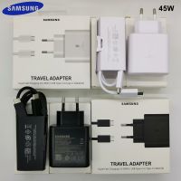 [KOLT Digital] ที่ชาร์จ Samsung 45W PD ชนิดอะแดปเตอร์เครื่องชาร์จเร็วสุดสำหรับ Galaxy S20 S21 S22 S23 Note 20 Ultra 10 Plus FE Z พลิกพับได้4 3 2