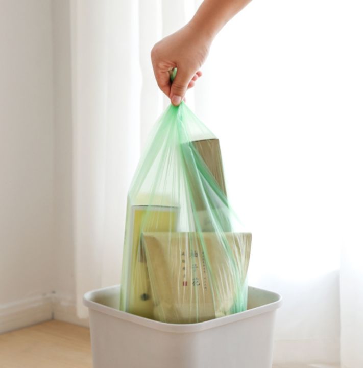 at-outlet-ถุงขยะ-ถุงขยะเนื้อเหนียวเเบบพกพา-ขนาด-45x50cm-ราคาถูกกกมากกกก