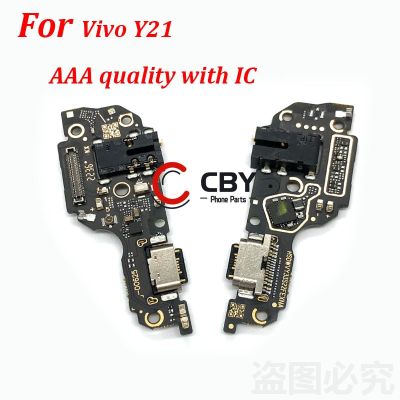 คุณภาพสูงสําหรับ Vivo Y20s Y21 Y72 USB Charging Dock Port Connector Flex Cable Board อะไหล่
