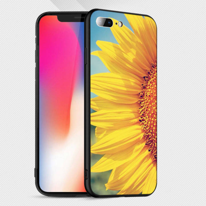 100gnn-sunflower-daisy-อ่อนนุ่ม-high-quality-ซิลิโคน-tpu-phone-เคสโทรศัพท์-ปก-หรับ-iphone-7-8-11-12-13-14-pro-xs-max-se-x-xr-plus-se