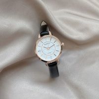 Camellia Watch Compact Small Korean Style Fashion Small Dial Niche Design Forest College Style Belt Quartz Watch