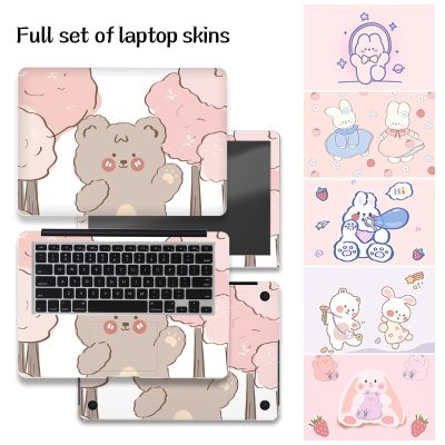 Cute cover Laptop Skins Stickers PVC Skin Waterproof DIY Decorate Decal 13 14 15.6 17.3 Stickers for Macbook/Lenovo/Asus/HP/Dell