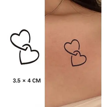 Uheoun Crystal Love Tattoo Sticker Couple Confession Proposal Face Arm Tattoo  Sticker Home Decor Gift on Clearance  Walmart Canada