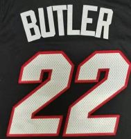 2021 Mens American Basketbal Jersey Miami Sport Fans Wear Jimmy Butler Bam Adebayo T-shirt