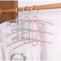 INS ไม้แขวนเสื้อ ก้างปลา ไม้แขวน 3 ชั้น Portable Hanger