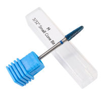 Blue &amp; Rainbow Nail Drill Bit 3/32 "ทังสเตนคาร์ไบด์ Burrs Manicure Bits เจาะอุปกรณ์เสริม Milling Cutter Nail Art เครื่องมือ