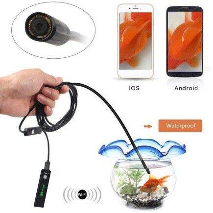 endoscope-wifi-hd-1200p-กล้องส่องท่อ-กล่องส่องช่องแอร์-แบบ-wireless-สายกล้องยาว-1เมตร