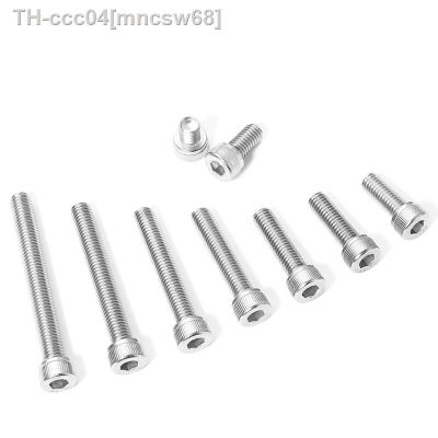 M8 304 Stainless Steel Hex Socket Screw M8 x 10 70 75 85 90 100 110 120 150mm Hexagon Socket Head Cap Bolt M8 Nut and Washers