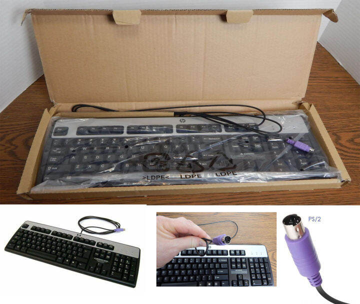Original New HP 434820B31 SK2880 PS/2 PS2 PS 2 keyboard Standard
