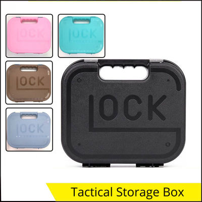 Neuim สำหรับ GLOCK เคส ABS ยุทธวิธีเคสแข็งเคสใส่ของกล่องใส่ของสำหรับ Glock อุปกรณ์กระเป๋าเดินทาง
