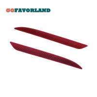 Pair Left Right Side Bumper Reflector Light Trim Rear Red Plastic 2228200774 2228200874 For Mercedes Benz S Class W222 AMG