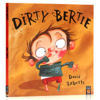 Dirty Bertie dirty boy bodi English original interesting childrens Enlightenment picture story book good habit to develop parents and children to read picture books together. Paperback is open to take no, David! David cant