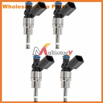 4PCS คุณภาพสูงหัวฉีดหัวฉีดสำหรับ Volkswagen PASSAT B6 2.0 06F906036A 06F906036G 06F906036A 06F906036G Remanufactured