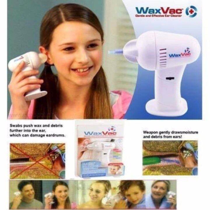 เครื่องทำความสะอาดหู wax Vac Lazada.co.th