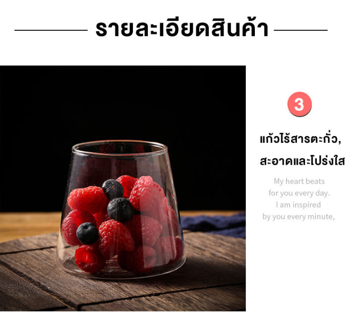 สต็อคสินค้าในไทยค่ะ-แก้วน้ำใส-แก้วกาแฟแบบใส-แก้วน้ำผลไม้-ทนร้อนและเย็น-แก้วใส-ดีไซน์หรูหรา-นวัตกรรมใหม่