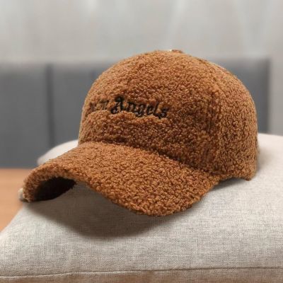 【CC】 Coldproof Korean Artificial Lamb Wool Hip Hop Hat for
