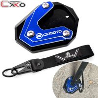 ☼✻ Motorcycle CNC Kickstand Side Stand Enlarge Extension Keychain For CFMOTO 650MT MT 650 MT CF 650 TR-G 650TR-G 800MT 800-MT