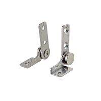 304 Stainless Steel Damping Pivot Hinge With Adjustable Torque  Stop Mechanism  And Positioning Support For Medical Equipment. Door Hardware  Locks