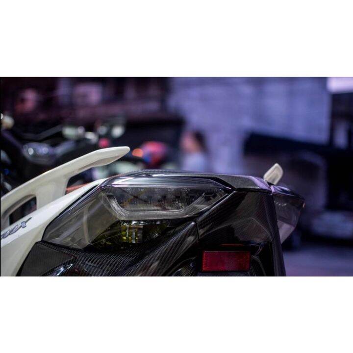 Dark Smoke Tail Light Lens Kit For Suzuki Hayabusa (2008-2020) – Transparent Smoke Turn Signals
