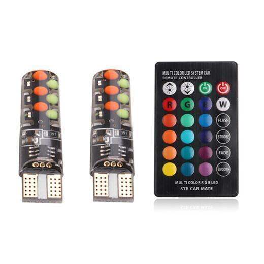 ซัง12smd-หลอดไฟ-led-สี-rgb-จาก-w5w-t10-canbus-สำหรับผนังที่ดี-haval-โฮเวอร์-h3-h5-h6-h7-h9-h8-m4-h2