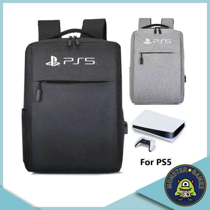 กระเป๋าสะพายหลัง PS5 ใส่เครื่อง PS5 ได้ (เป้)(เป้ ps5)(กระเป๋าเป้