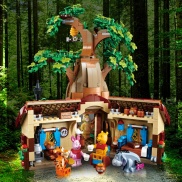 DISNEY Bộ Đồ Chơi Lắp Ráp LEGO Nhà Cây Gấu Pooh Winnie the Pooh
