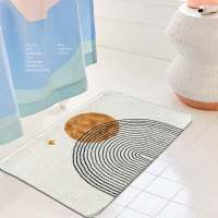 Simple Bath Mat Bedroom Bedside Door Car Coffee Table Tanging basket fluffy Soft Non Slip Bathroom Mat