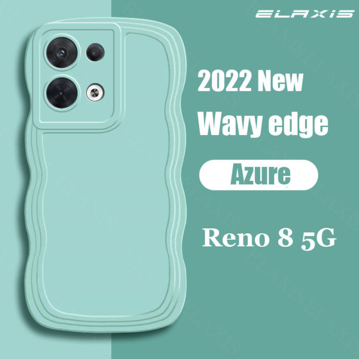 สำหรับ-oppo-reno-8-pro-5กรัม-reno-8-5กรัมเปลือกโทรศัพท์มือถือใหม่ขนาดใหญ่หยักขอบของเหลววางหลักฐานฝาครอบป้องกันสีทึบซิลิโคนอ่อนนุ่มเปลือกโทรศัพท์มือถือ-reno8-pro-5กรัม-reno8-5กรัม-e11