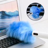 Electric Feather Brush Dirt Dust Vacuum Cleaner Blinds Furniture Window Bookshelf Cleaning Tool Recharge Instant Duster