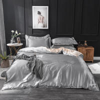 Gray duvet cover 220x240 Pillowcase 3pcs,200x200 quilt cover, bed cover 150x200,queen king size bedding set,bed sheet