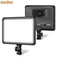 Godox แผงแสงไฟสำหรับถ่ายภาพ LDP18D LED 21W,ไฟเติม LED 5600K ปรับความสว่างได้8 FX เอฟเฟกต์แสงไฟแบบคู่วิธีจ่ายไฟด้วยตัวล็อคขาตั้งเย็นสำหรับ Vlog Live สตรีมมิ่งผลิตภัณฑ์อาหารงานแต่งงานการถ่ายภาพ