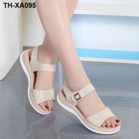 ?❏⊙ Size 35-43 extra large size womens shoes 41 plus 42 sandals flat comfortable non-slip heel student for pregnant women