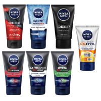 NIVEA MEN นีเวีย เมนโฟมล้างหน้า ขาวกระจ่าวใส ลดรอยหมองคล้ำขนาด 100 มล