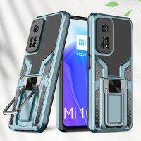 【Shell set]สำหรับ Xiaomi Mi 10ครั้ง Pro กรณีเกราะกันกระแทกแม่เหล็กยืนปกหลังสำหรับ Mi 11i 11อัลตร้า10วินาที10ครั้ง Lite POCO F3 M3 X3 NFC Capa