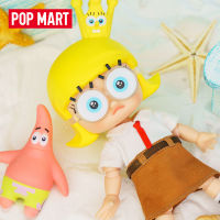 POP MART MOLLY ฟองน้ำเด็กพาย Big Star Movable ตุ๊กตา BJD ชุดของเล่น Kawaii Action Figure ของเล่นคอลเลกชัน Mystery