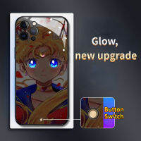 สแปร์พาร์ท LED เคสมือถือหลากสีสันขาเข้าสำหรับ Iphone 15Pro 15อัลตร้า12 13 14Promax 11Promax 7 8Plus สำหรับเคสแอปเปิ้ล XR XS สูงสุด