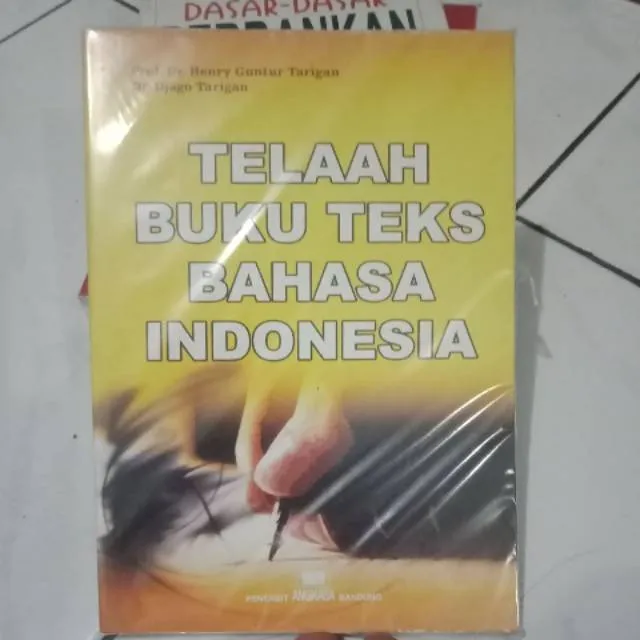 Telaah Buku Teks Bahasa Indonesia Henry Guntur Tarigan Lazada Indonesia