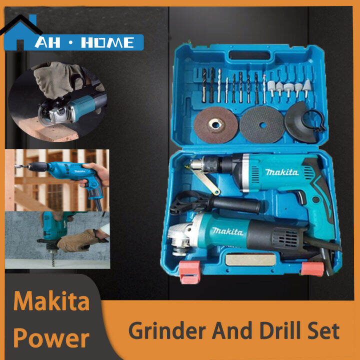 Makita electric best sale drill set