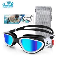 Professional Adult Anti-Fog UV Protection Lens Men Women Polarized Swimming Goggles Waterproof Adjustable Silicone Swim Glasses