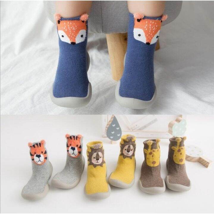 baby-toddler-shoes-baby-shoes-non-slip-fox-tiger-thickening-shoes-sock-floor-shoes-foot-socks-animal-style-tz05