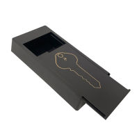 Creative Magnetic Black Key Safe Box Car Key Holder Hidden Storage Outdoor Stash For Home Office Car Truck Caravan Secret Box