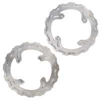 Motorcycle Steel Front Rear Brake Disc Rotor For Suzuki RMZ250 2007-2018 RMZ450 2005-2017 RMX450Z 2010-2017 RMZ 250 450