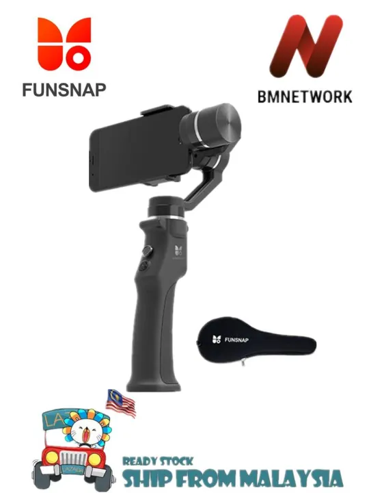 FUNSNAP Capture 3-axis Handheld Brushless Gimbal Stabilizer | Lazada