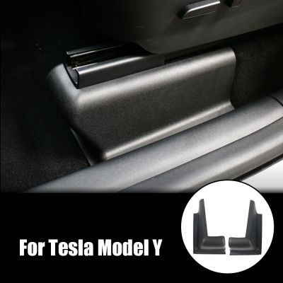 Interior Modification Anti Scratch For Tesla Model Y 2019-2022 2Pcs Seat Bottom Wheel Anti-Kick Protection