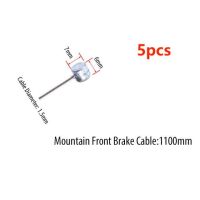5ชิ้น TRLREQ สแตนเลสจักรยานถนนเสือภูเขาสายเบรคพับแกนส่งลวดด้านใน