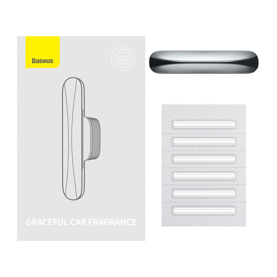Baseus mini metal car air freshener for auto interior accessories car - ảnh sản phẩm 8